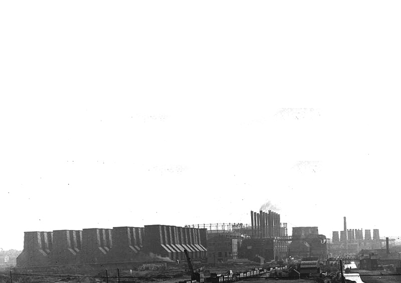 A panoramic view of the Nechells Princes Power Station Site and its various components