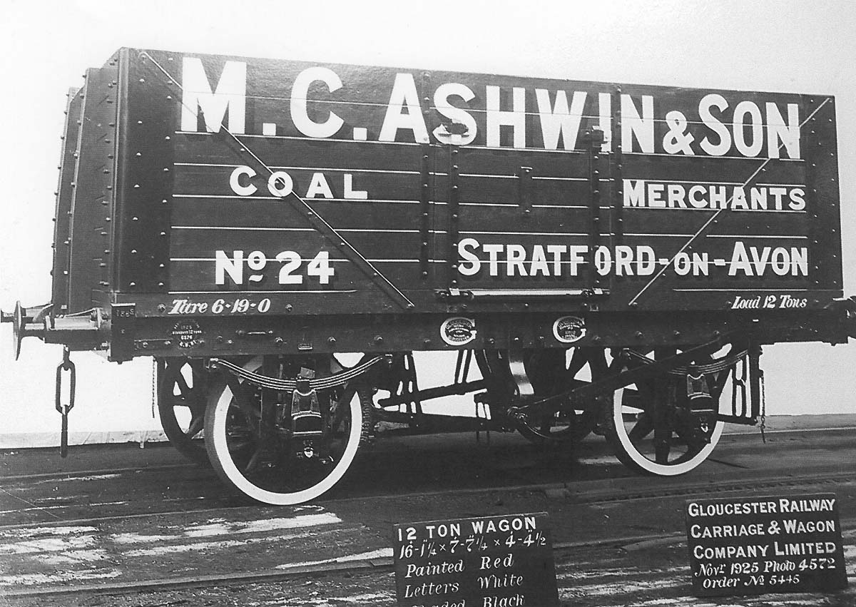 MC Ashwin & Son Coal Merchants Stratford-on-Avon PO Wagon No 24