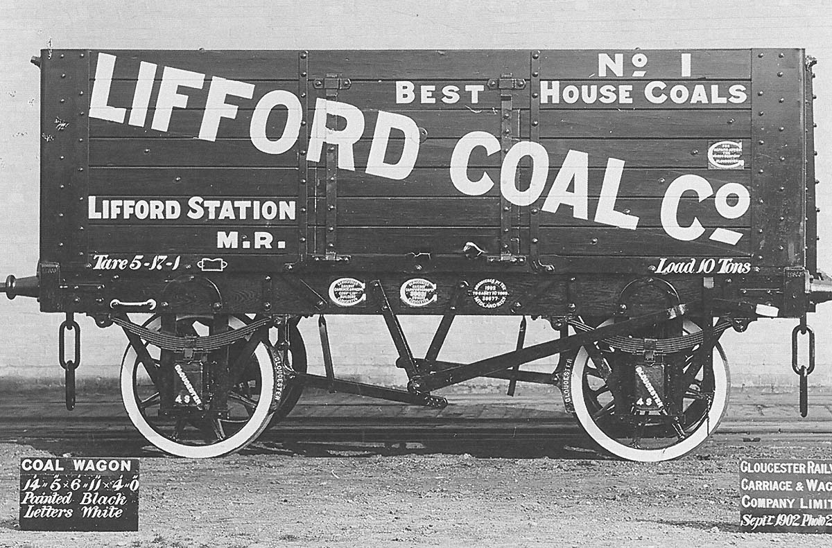 Lifford Coal Company Wagon No 1 built by Gloucester RC&W Company