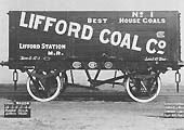 Lifford Coal Company Wagon No 1 built by Gloucester RC&W Company