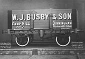 WJ Busby & Son of Camp Hill Wagon No 7 built by Gloucester RC&W Company