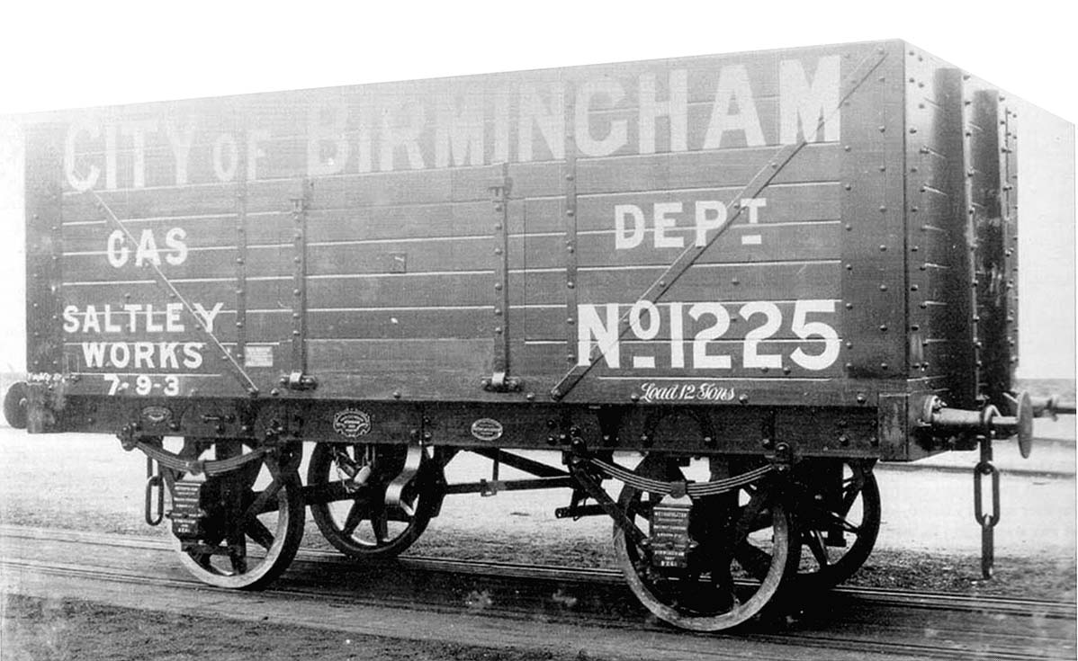 Wagon No 1225 is one of a hundred built by the Metropolitan Wagon company of Washwood Heath